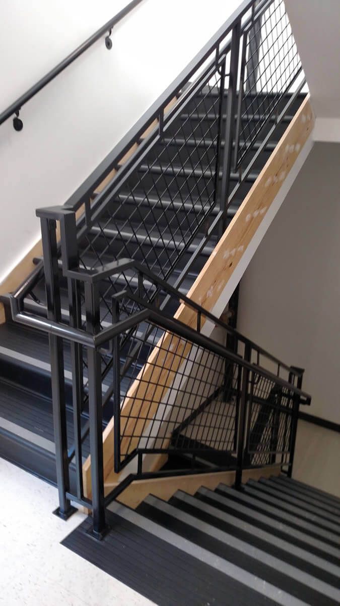 3-Story-Research-Modular-Office-Stairwell