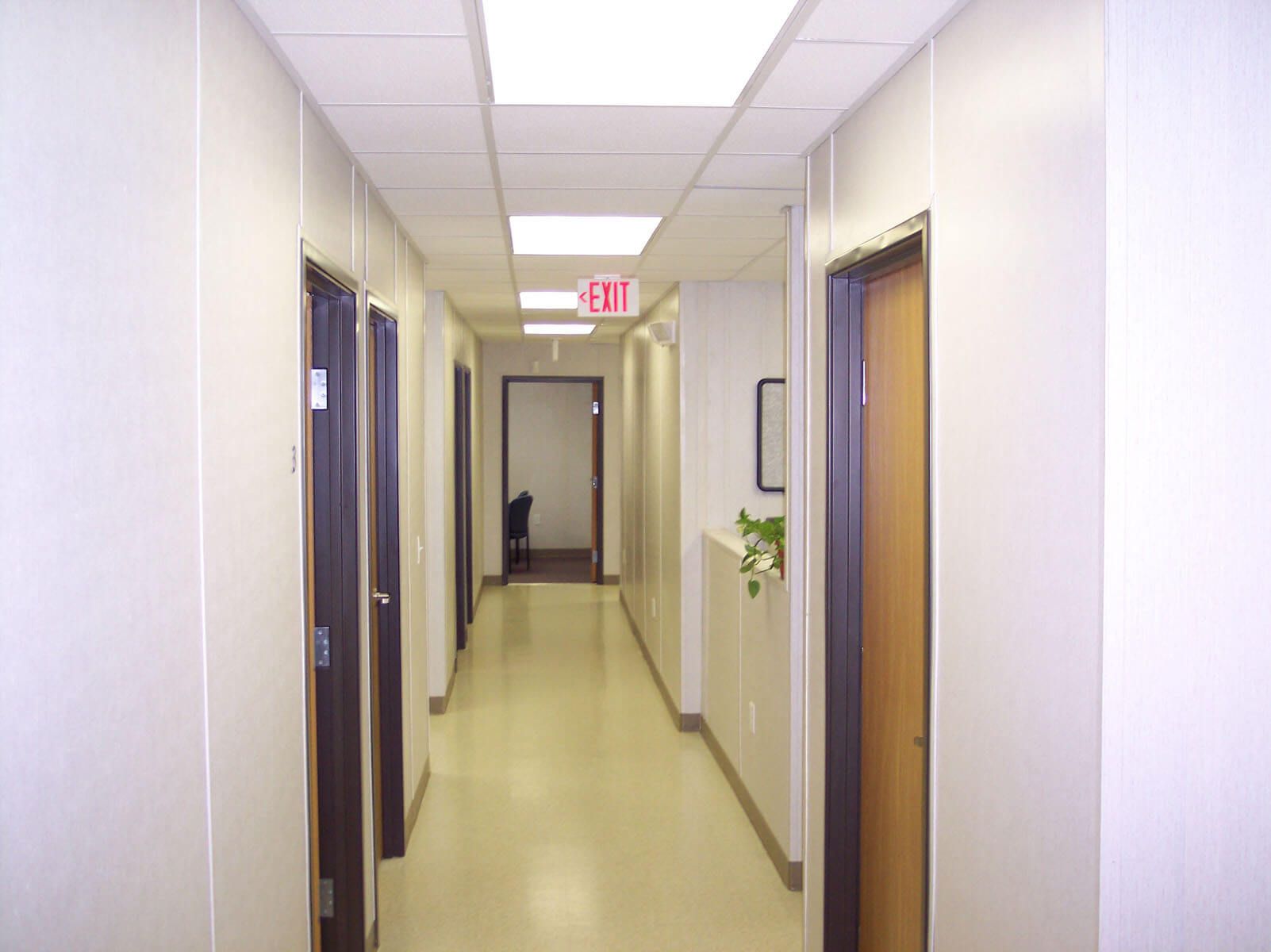 West-Cecil-Health-Care-Modular-Clinic-Interior-Hall-2
