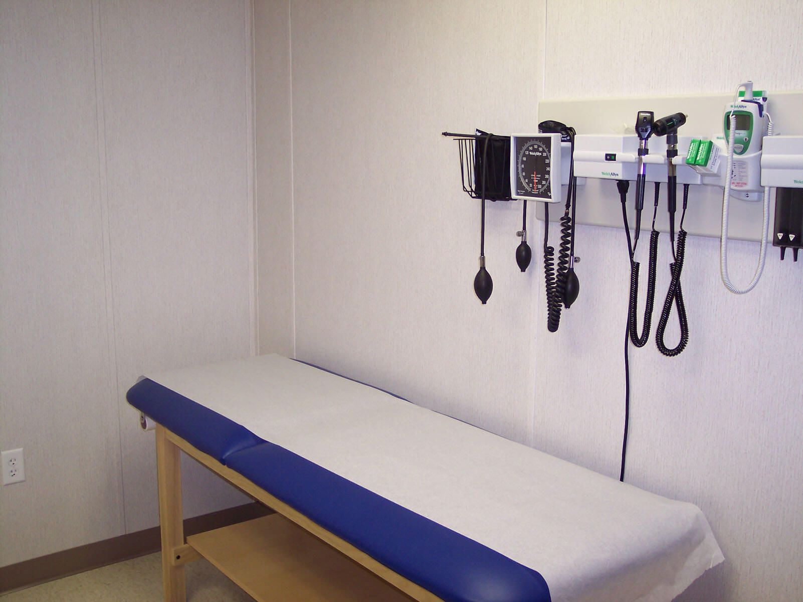West-Cecil-Health-Care-Modular-Clinic-Interior-Paitent-Room