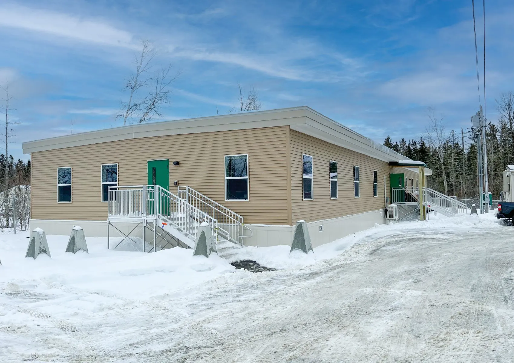 Why Modular Construction Excels in Winter Weather | Modular Genius